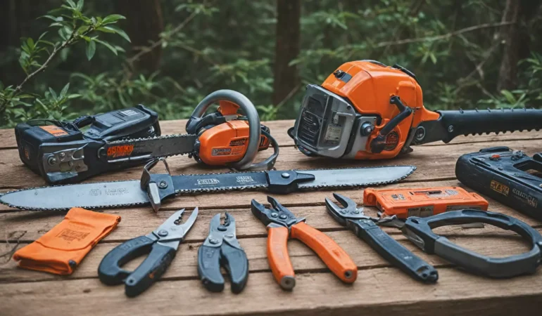 Jakie narzędzia są niezbędne w pracy arborysty?