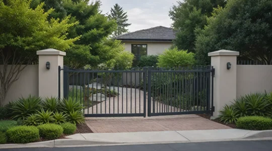 Dopasowanie ogrodzenia do podjazdu i bramy wjazdowej